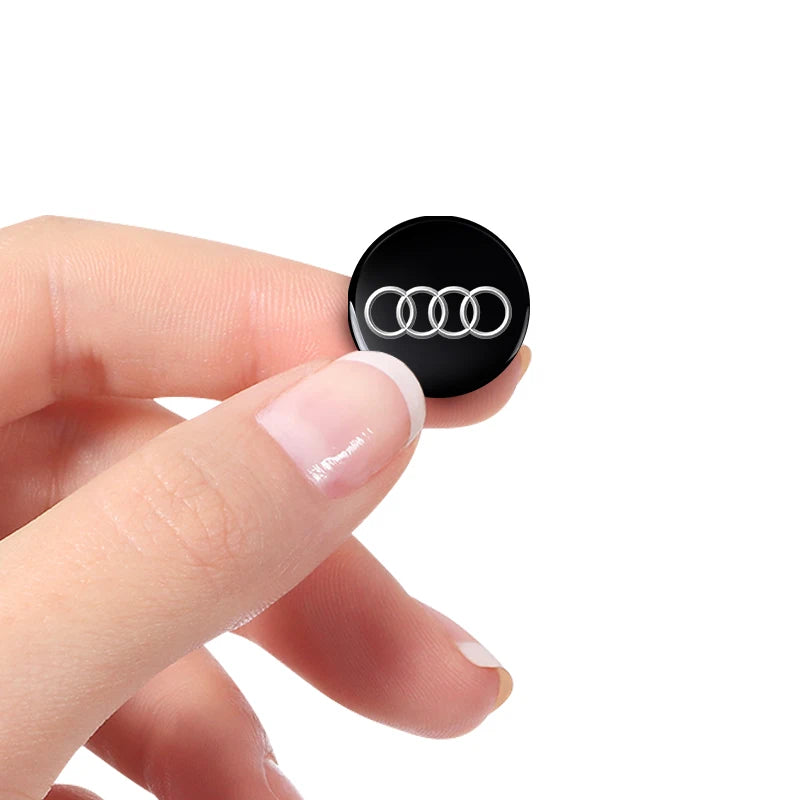 מדבקת סמל קישוט לכפתור שליטה ל-Audi Q2