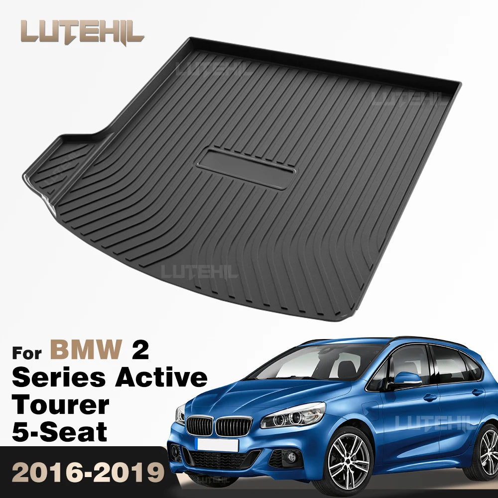 מגש TPE להגנת רצפת תא המטען ל-BMW סדרה 2 — F45 Active Tourer עם 5 מושבים, שנות 2016–2019