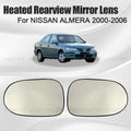 זכוכית מראה צדדית מחוממת לניסאן אלמרה 2000–2006