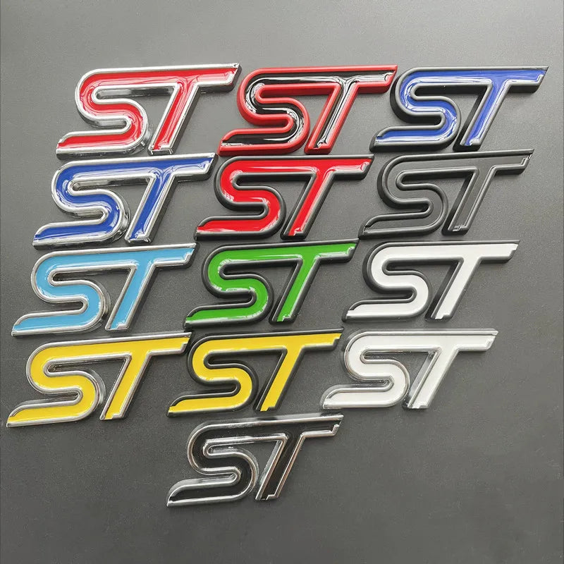 סמל ST מתכתי לתא המטען לפורד פומה