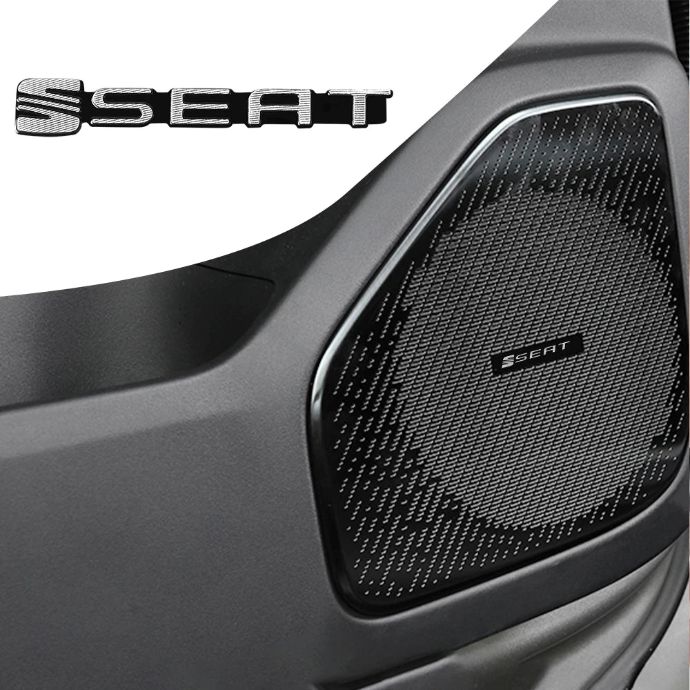 מדבקות סמל לקישוט הרמקולים ל-SEAT Tarraco
