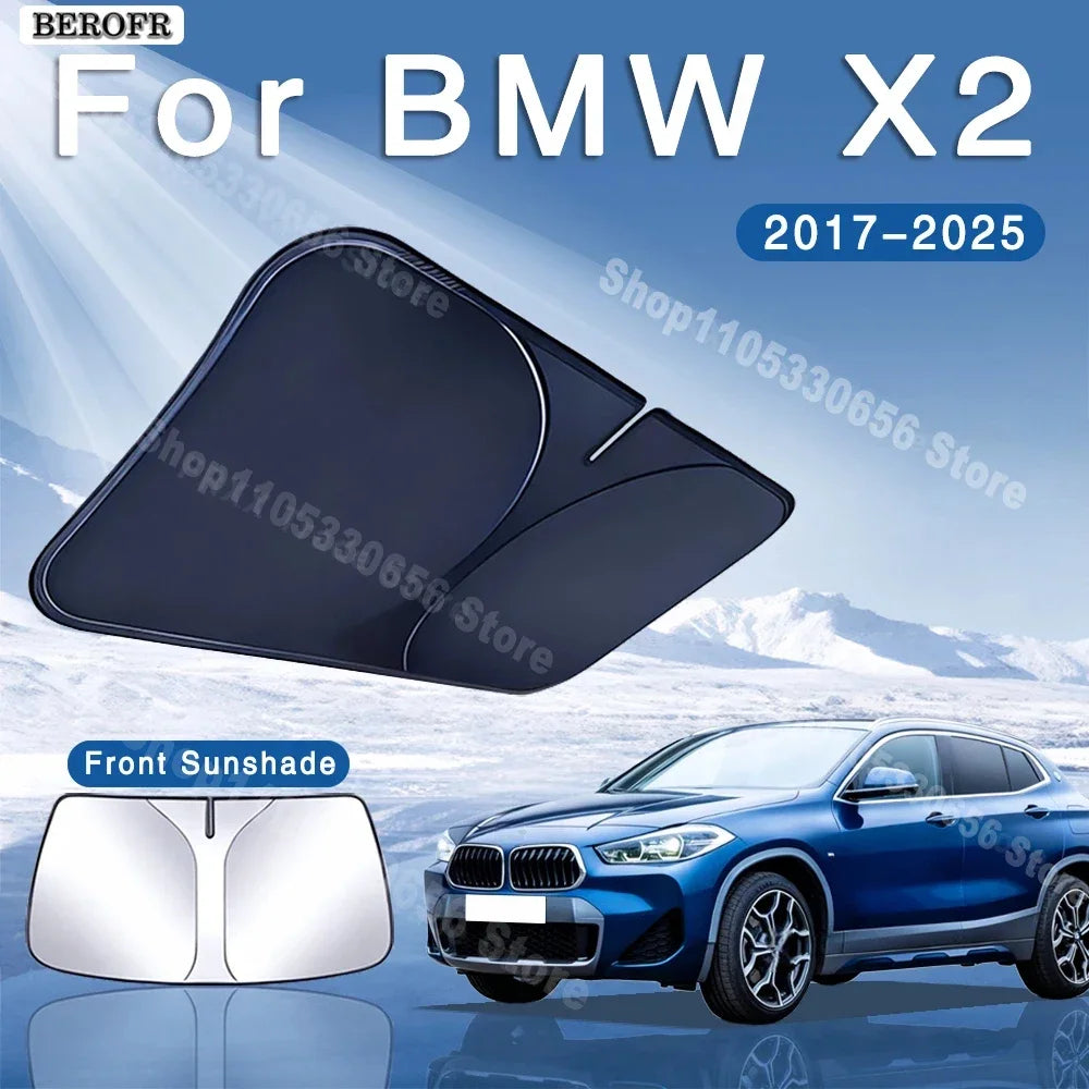 מגן שמש מתקפל לשמשה הקדמית ל-BMW X2 — X2, שנות 2017–2025