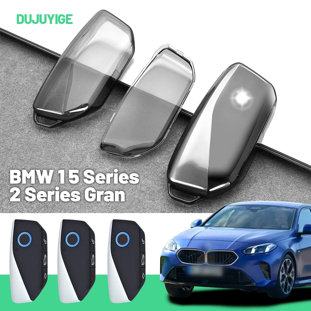 כיסוי TPU שקוף למפתח ל-BMW סדרה 2