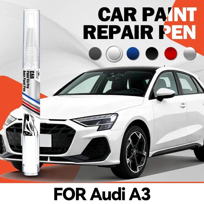 עט לתיקון שריטות בצבע הרכב ל-Audi A3 — A3, שנות 1996–2025 לפי המקור