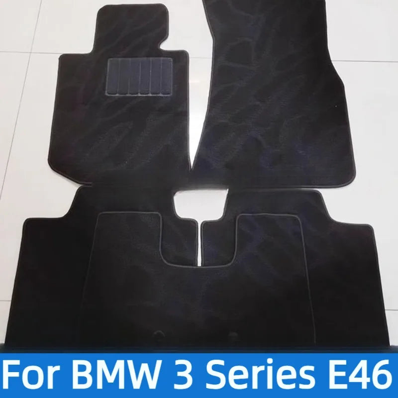 שטיחי רצפה נגד החלקה ל-BMW סדרה 3 — E46, שנות 1998–2006, להגה שמאל