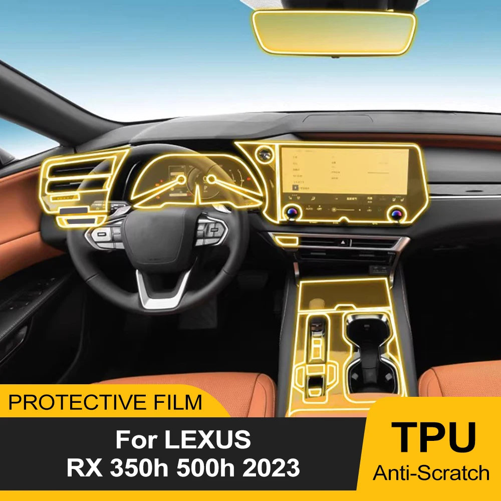 סרט TPU חתוך למסך הניווט ל-Lexus RX 350h/500h ‏2023–2025