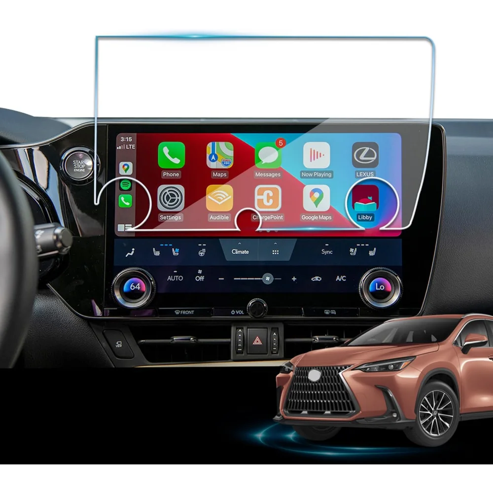 מגן זכוכית למסך 14 אינץ׳ ב-Lexus NX ‏2022–2025