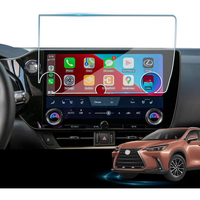 מגן זכוכית למסך 14 אינץ׳ ב-Lexus NX ‏2022–2025