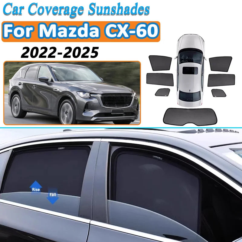 סוככי רשת לחלונות במאזדה CX-60
