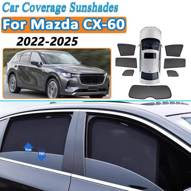 סוככי רשת לחלונות במאזדה CX-60