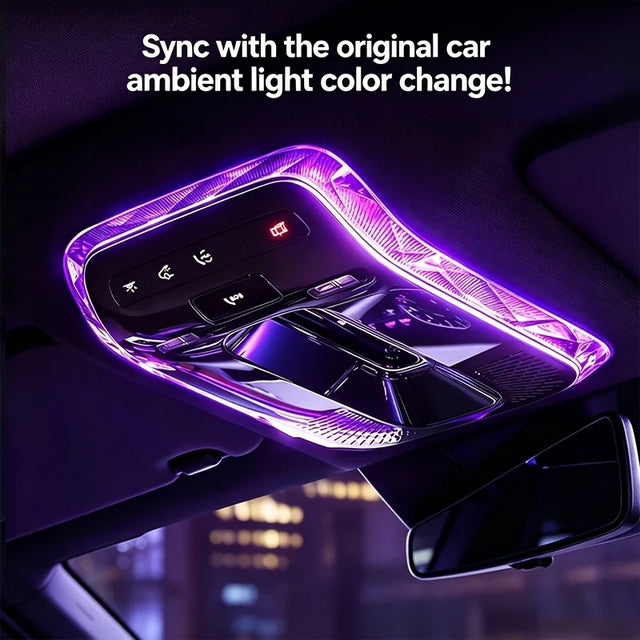 מסגרות דקורטיביות לתאורת הקריאה ל-Mercedes-Benz E-Class W214