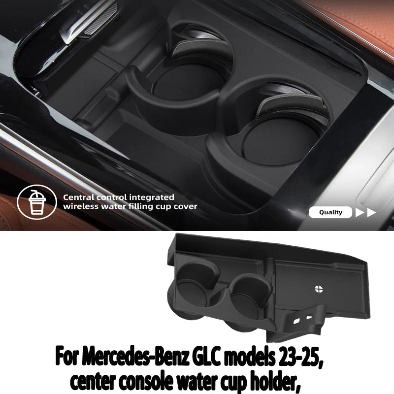 אביזר אחסון למחזיק הכוסות ל-Mercedes-Benz GLC ‏2023–2025