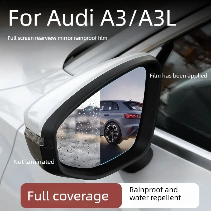 סרט מגן למראות הצד נגד מים ואדים ל-Audi A3 — A3/A3L