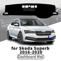 כיסוי דשבורד להפחתת סנוור ל-Skoda Superb — Superb MK3, שנות 2016–2020