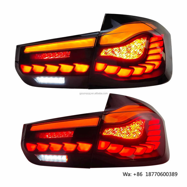 פנסים אחוריים LED בעיצוב GTS ל-BMW סדרה 3 — F30/F35, שנות 2013–2020