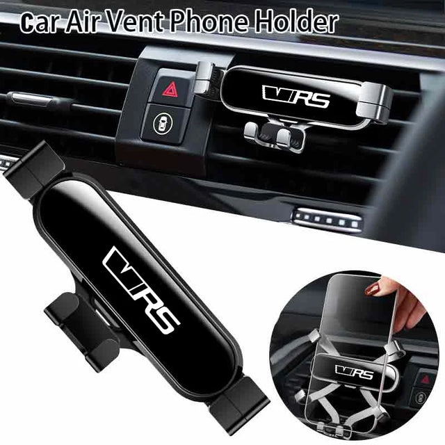 מחזיק טלפון לפתח המזגן במנגנון כבידה ל-Skoda Superb