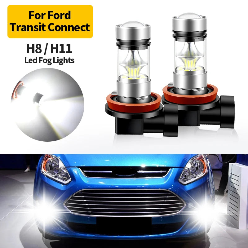 נורות ערפל LED לפורד טרנזיט קונקט 2010–2018