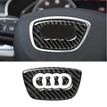 מדבקת חיפוי במראה קרבון לגלגל ההגה ל-Audi Q3 — Q3 ודגמים נוספים לפי המקור