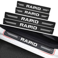 מדבקת מגן במראה קרבון לסף תא המטען ל-Skoda Rapid — Rapid