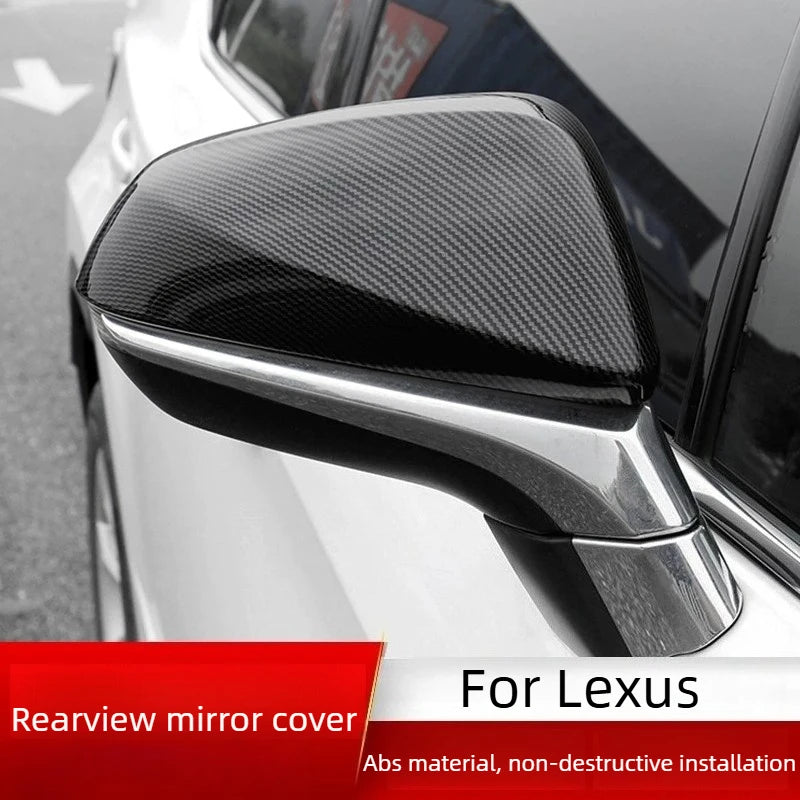 כיסויי מראות במראה קרבון ל-Lexus NX ו-RX ‏2015–2026