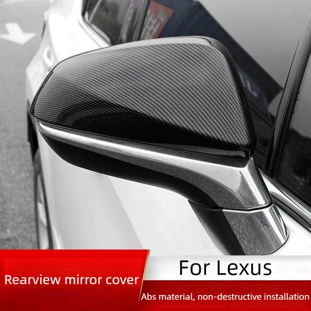כיסויי מראות במראה קרבון ל-Lexus NX ו-RX ‏2015–2026