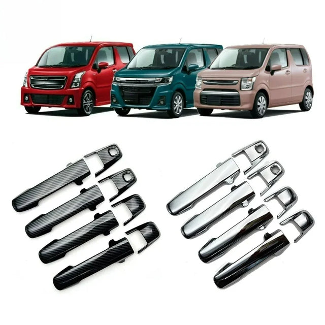 כיסוי ידית דלת בגימור דמוי קרבון לוואגון R MH55S / MH85S / MH95S
