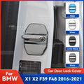 כיסוי נירוסטה ללולאת נעילת הדלת ל-BMW X2 — X1/X2 F39/F48, שנות 2016–2021