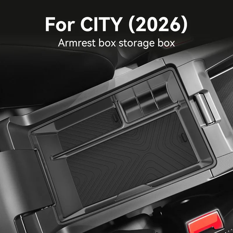 מגש ארגון למשענת היד להונדה סיטי 2026