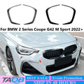 כנפוני ספוילר לפגוש הקדמי ל-BMW סדרה 2 — G42 קופה M Sport, משנת 2022
