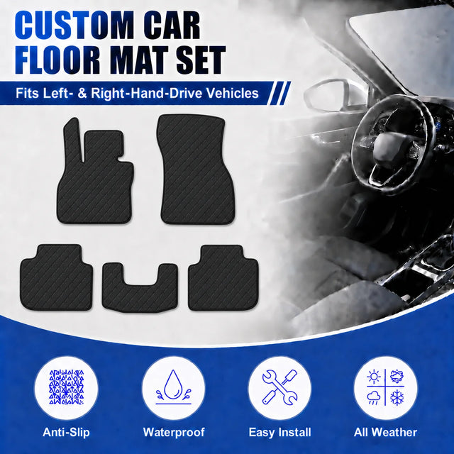 שטיחי רצפה לכל עונות השנה ל-BMW סדרה 1 — האצ׳בק F40/F70, משנת 2019
