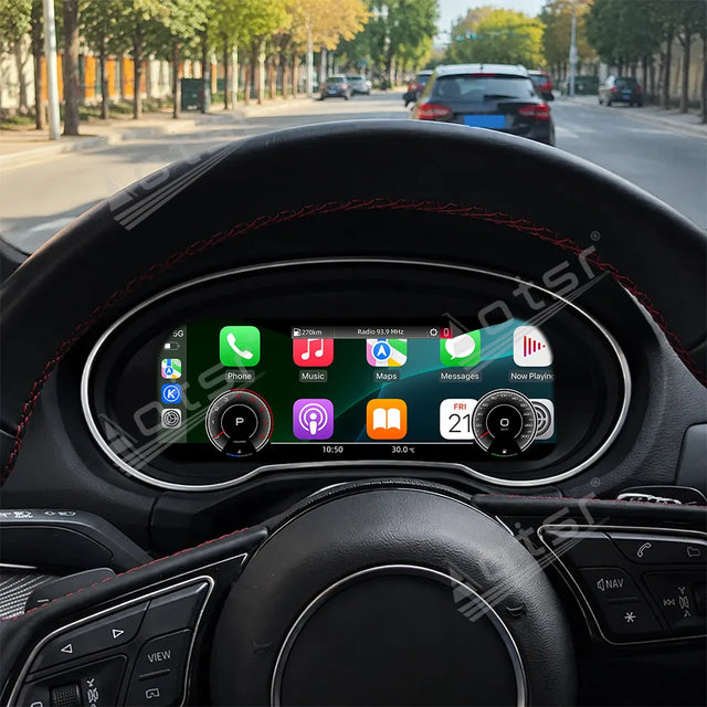 לוח מחוונים דיגיטלי עם מסך LCD ל-Audi Q2 — שנות 2013–2020