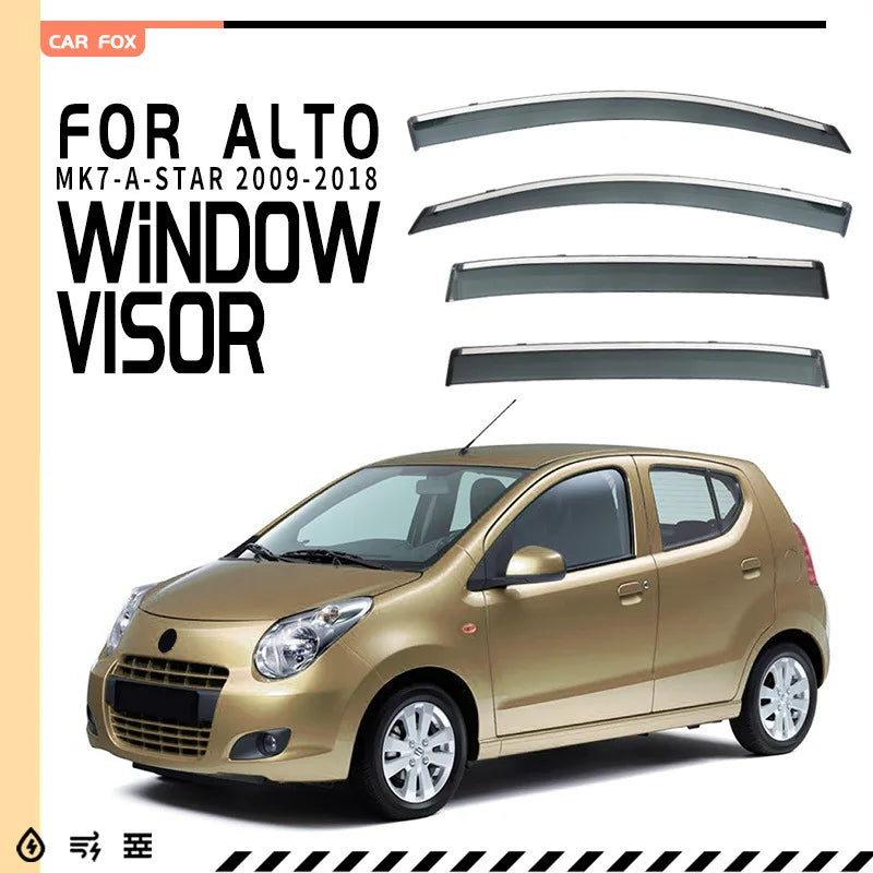 מגיני רוח לחלונות לסוזוקי אלטו K10 / 800 / A-Star 2009–2014