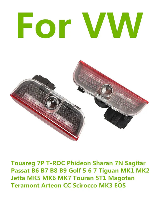מקרן LED עם סמל לדלת הרכב ל-Volkswagen Jetta — MK5/MK6/MK7 5T1