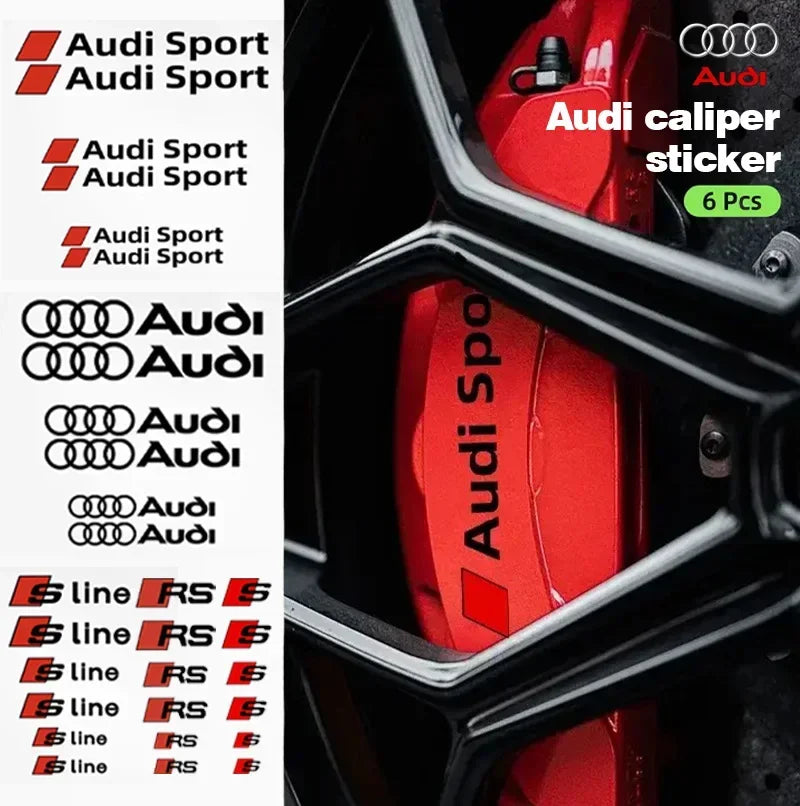 מדבקות קישוט לקליפר הבלם ל-Audi A1