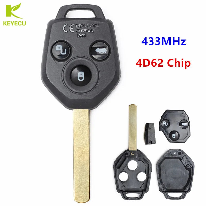 שלט חלופי 433MHz לסובארו אאוטבק — 88049SC000