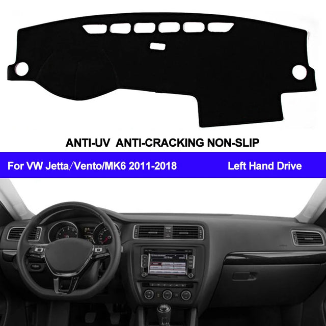 כיסוי דשבורד להגנה מהשמש ל-Volkswagen Jetta — MK6, שנות 2011–2018