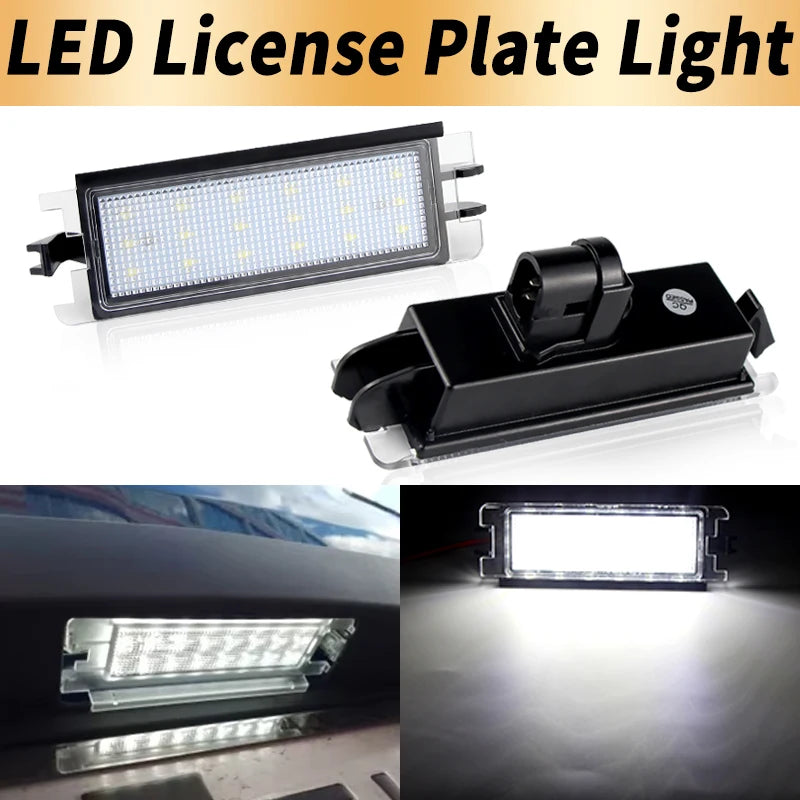 תאורת LED ללוחית רישוי לדאצ׳יה סנדרו ולוגאן