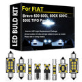נורות LED לתא הנוסעים לפיאט פנדה / טיפו / 500X