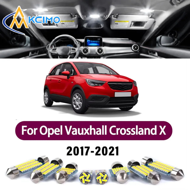 ערכת תאורת פנים LED לאופל קרוסלנד X ‏2017–2021