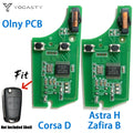 כרטיס אלקטרוני למפתח 433MHz לאופל אסטרה H