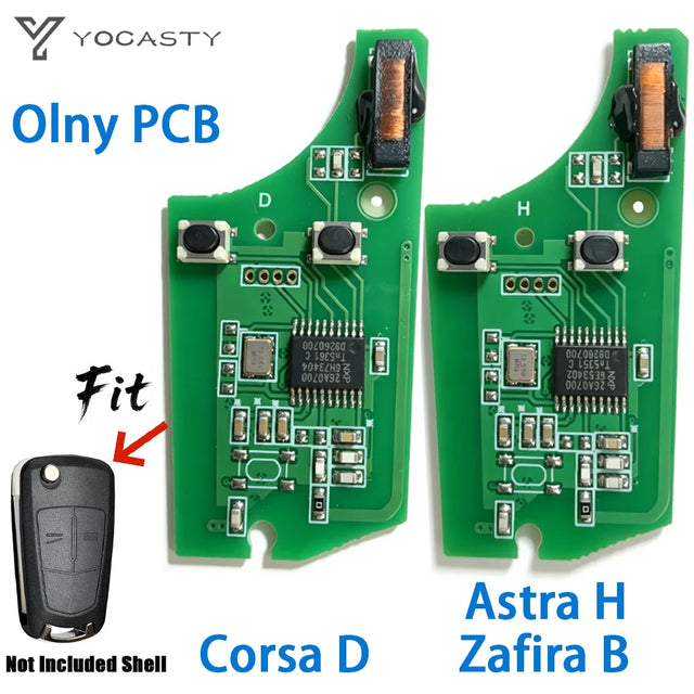 כרטיס אלקטרוני למפתח 433MHz לאופל אסטרה H